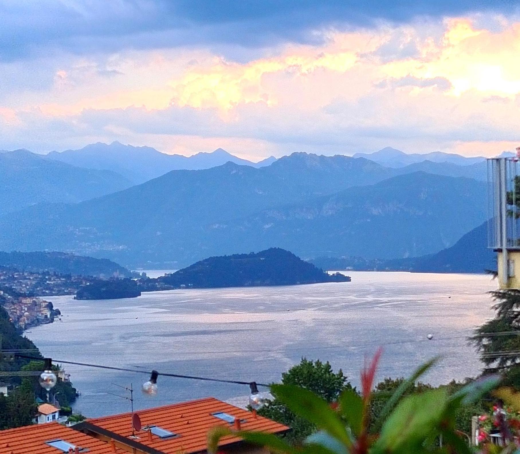 Vista Dolce Isola _ Lakeview Pool, Terrace & Garden Apartment Argegno Szoba fotó