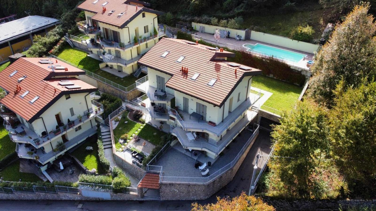 Vista Dolce Isola _ Lakeview Pool, Terrace & Garden Apartment Argegno Kültér fotó